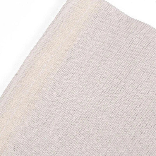 Cotton storage bags in various sizes for organizing kitchen, desk, and closet items