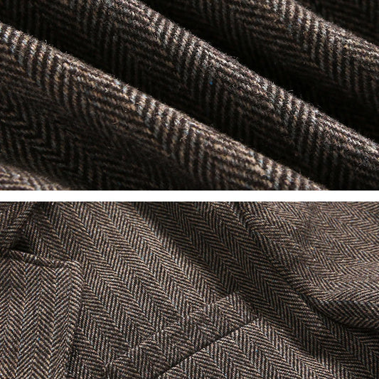 Premium Korean-inspired small suit with relaxed, loose fit and thickened high-grade polyester fabric