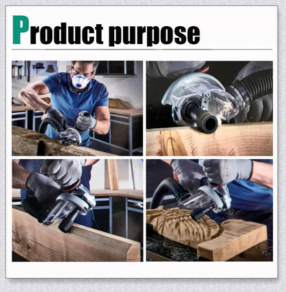 Multi-Functional Grinding Head for Woodworking and Polishing - Durable Carbon Steel Construction, Smooth Cutting Edge, Versatile for Angle Grinders