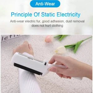 Electrostatic Remover for Clothing, Dust, Hair, and Pets - Portable and Effective Cleaning Tool