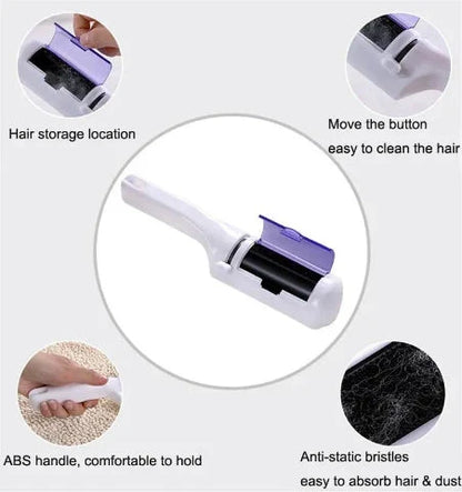 Electrostatic Remover for Clothing, Dust, Hair, and Pets - Portable and Effective Cleaning Tool
