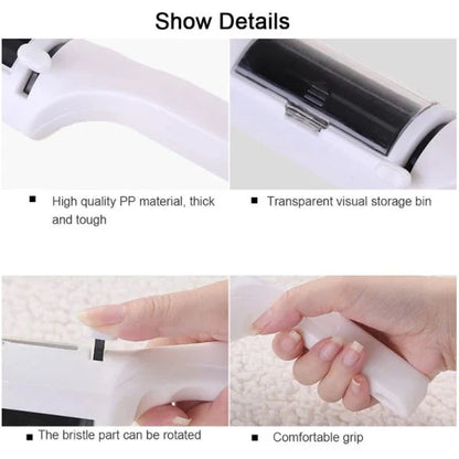 Electrostatic Remover for Clothing, Dust, Hair, and Pets - Portable and Effective Cleaning Tool