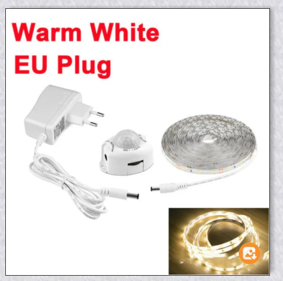 Under Bed Lighting Strip with motion sensor for automatic illumination in dark rooms