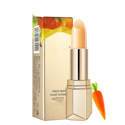Color Changing Lip Balm with Carotene - Moisturizing, Nourishing, Hydrating Formula