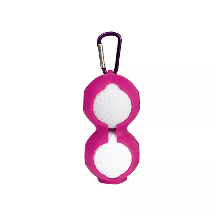 Silicone golf ball cover in various colors for protection and style