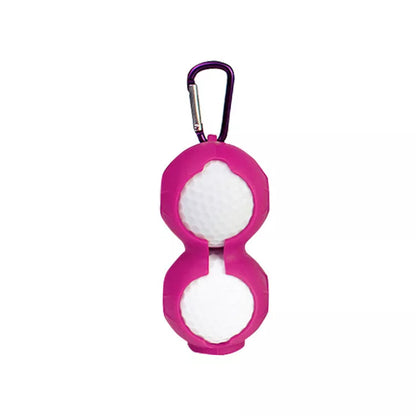 Silicone golf ball cover in various colors for protection and style