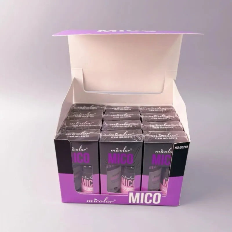 Two bottles of makeup primer and setting spray set, 45ml and 40ml, in monochrome packaging.