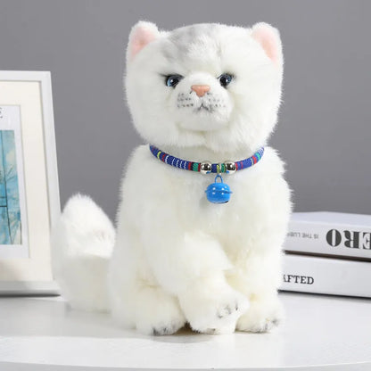 Adjustable coloured ethnic-style pet collar with a small bell, shown in multiple colour options.
