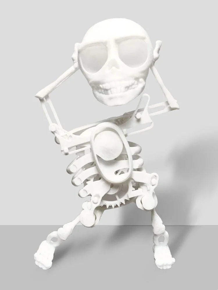 Customizable 3D Skull Desk Toy - Unique Gothic-Inspired Office Accessory for Stress Relief
