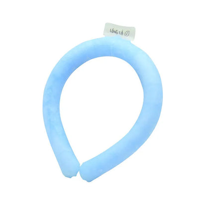 PVC cooling neck ice ring for outdoor sports in multiple colours with temperature settings