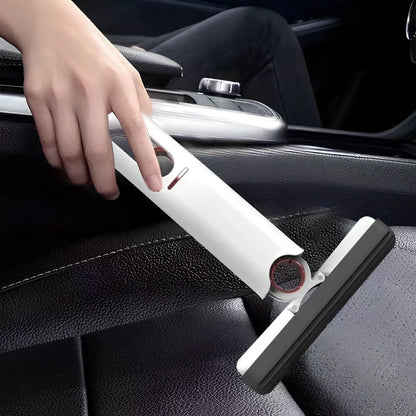 CN mini portable mop extended to 29.5cm with hand-free squeeze mechanism and hanging storage