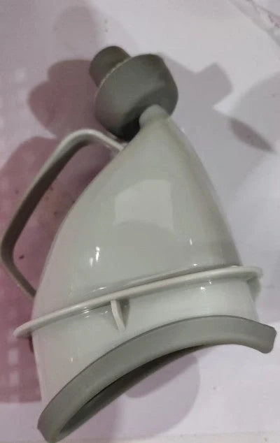 Compact portable urinal for travel and outdoor use, made from durable PP material