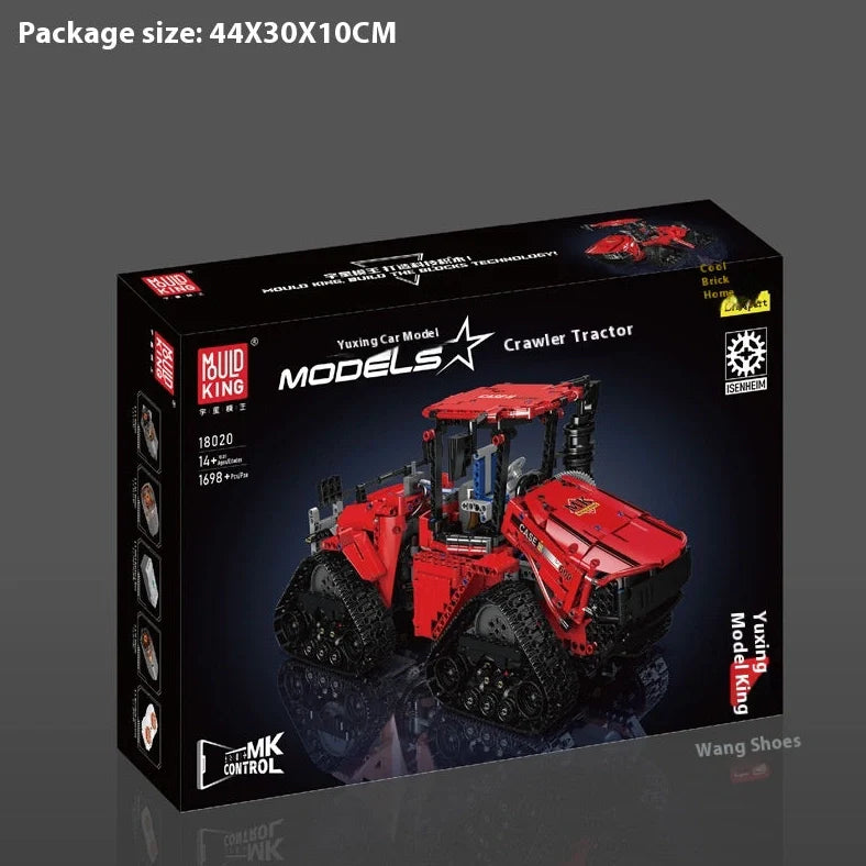 Educational building blocks car toy set with small particle plastic components for teenagers aged 7-14 years