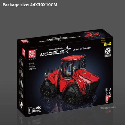 Educational building blocks car toy set with small particle plastic components for teenagers aged 7-14 years