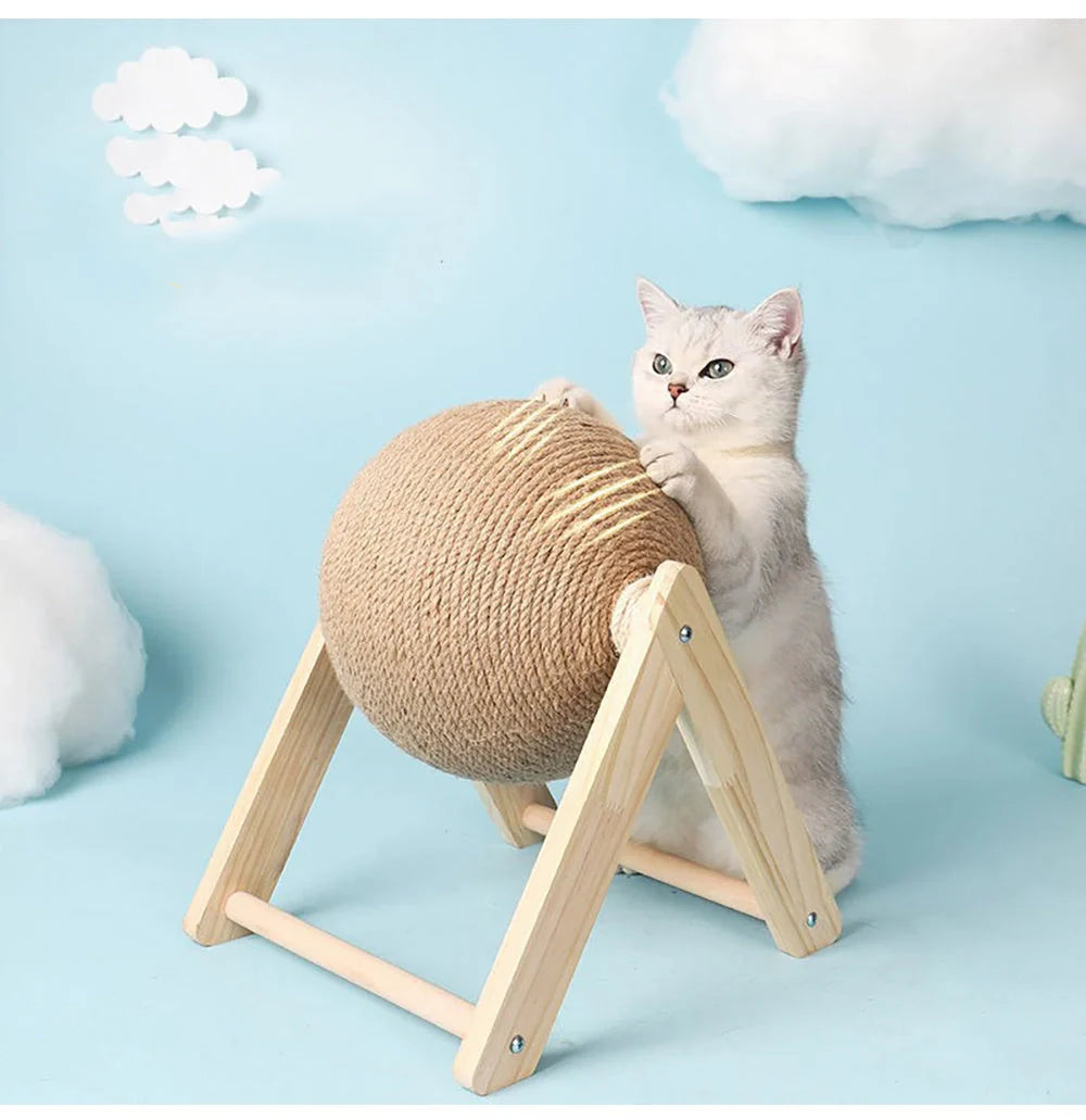 Professional Vertical Cat Toy Sisal Cat Catching Ball for furniture protection and cat entertainment