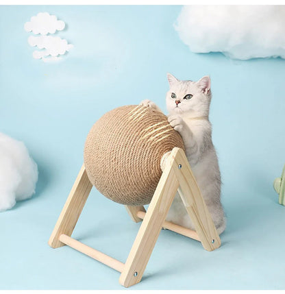 Professional Vertical Cat Toy Sisal Cat Catching Ball for furniture protection and cat entertainment