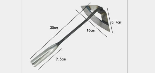 Premium Manganese Steel Garden Hoe - Durable and Versatile Gardening Tool