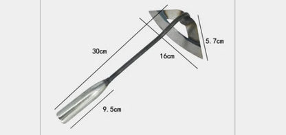 Premium Manganese Steel Garden Hoe - Durable and Versatile Gardening Tool