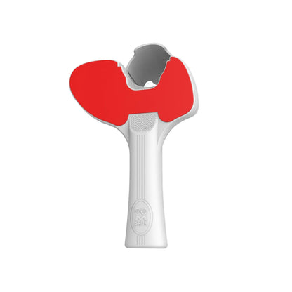 Red and blue plastic silicone handle grip accessory for PICO 4 VR controller