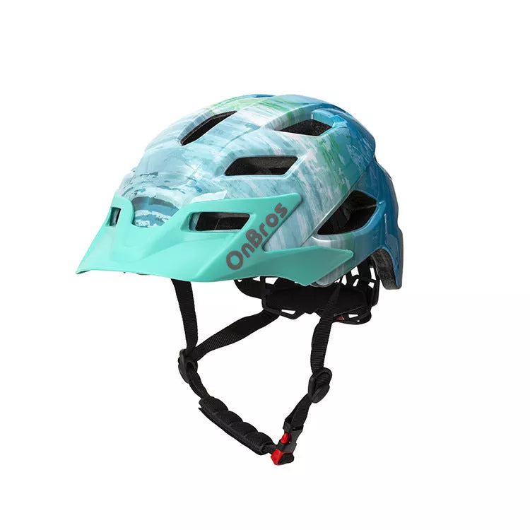 Children's bicycle and skateboard helmet in multiple colors, adjustable for a secure fit