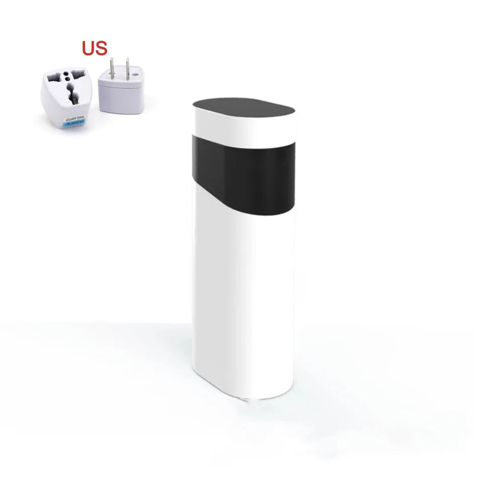 Black or green desktop instant water dispenser with 1600W power and under 1 litre tank capacity