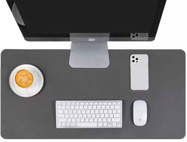 Waterproof oversized mouse pad with velvet bottom in various colors and sizes