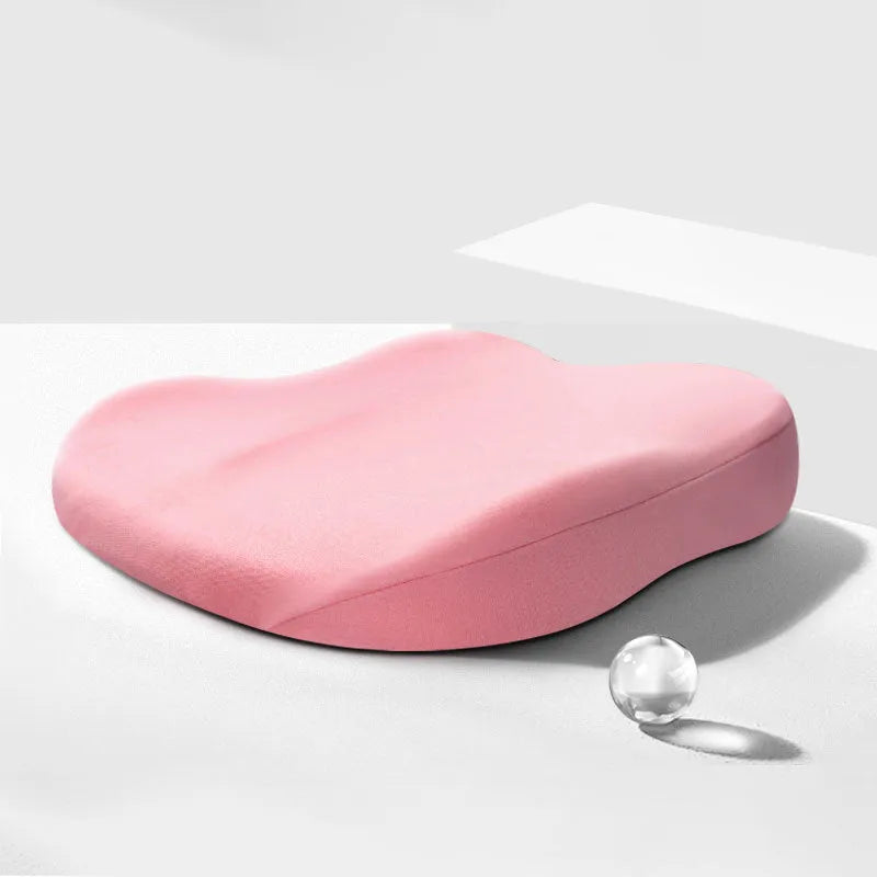 Car seat cushion for height increase measuring 41x41x10cm with ice silk cover