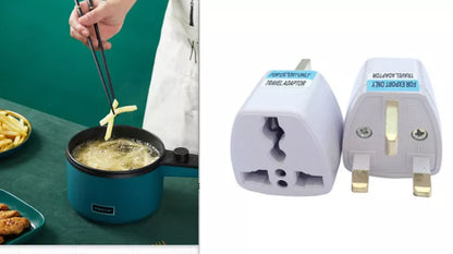 Mini Kitchen Electric Pot with non-stick coating and annular heating