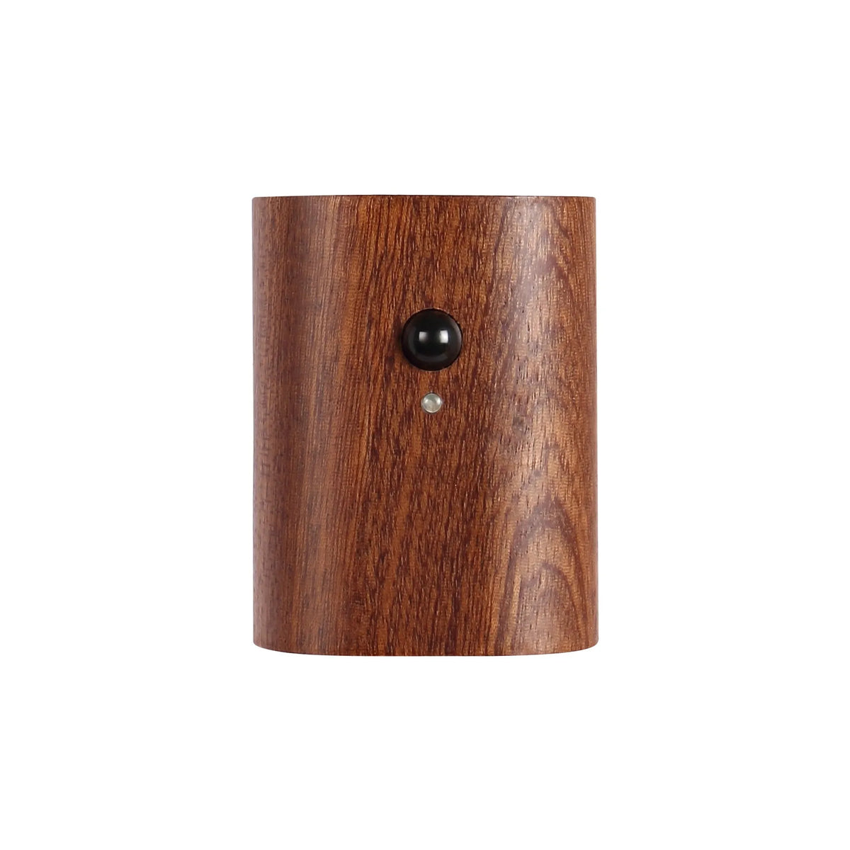 Solid wood pattern human body induction LED light, 73x56x28mm, in Sapele or Beech with warm white output