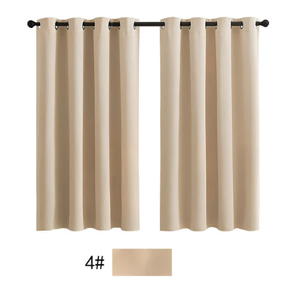 Outdoor waterproof polyester curtain in navy blue colour measuring 132cm × 274cm with reinforced edges