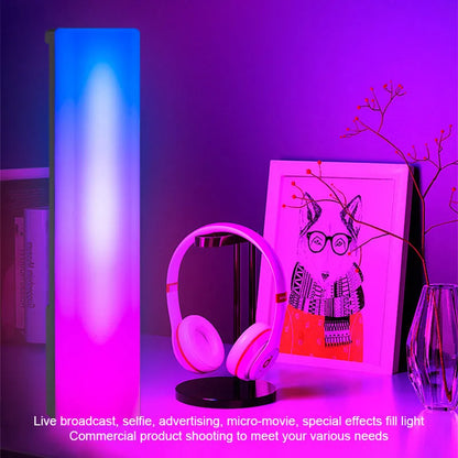 3D RGB light pick-up table top ambiance lamp with colourful voice-activated rhythm lighting