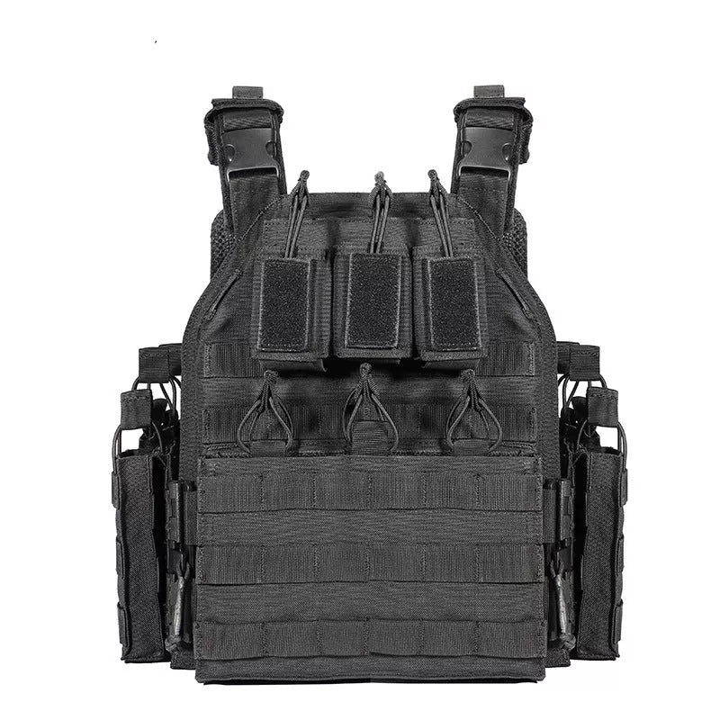 Outward Quick Dismantling Tactical Vest in camouflage pattern for outdoor activities