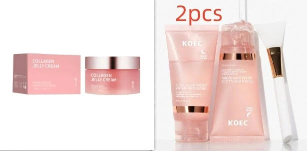 Collagen Jelly Face Cream with Nicotinamide for moisturizing and brightening skin