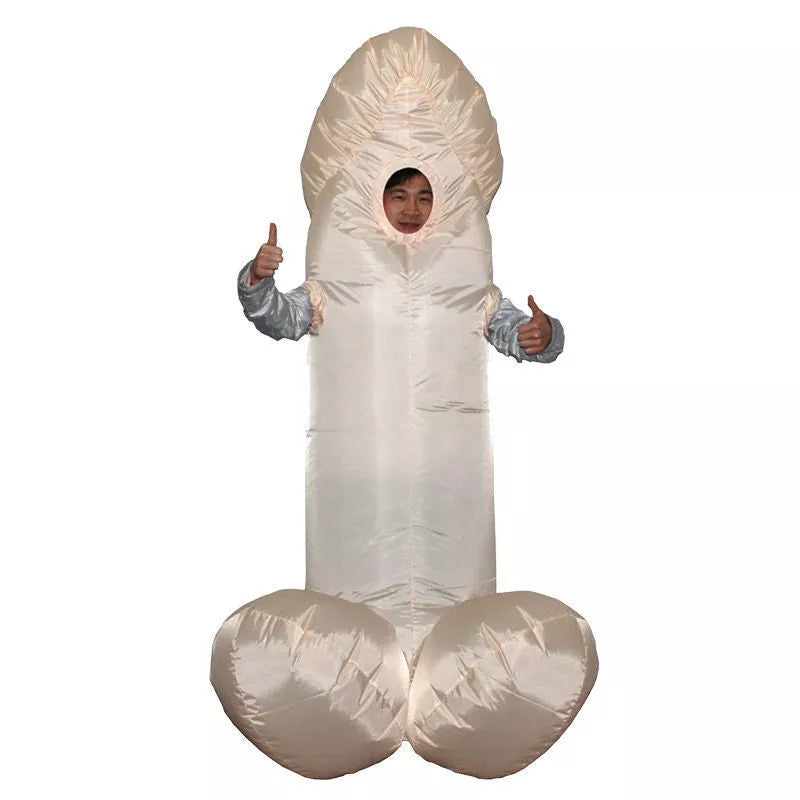 Trump Chair Inflatable Suit for cosplay and dress up, one size fits most adults