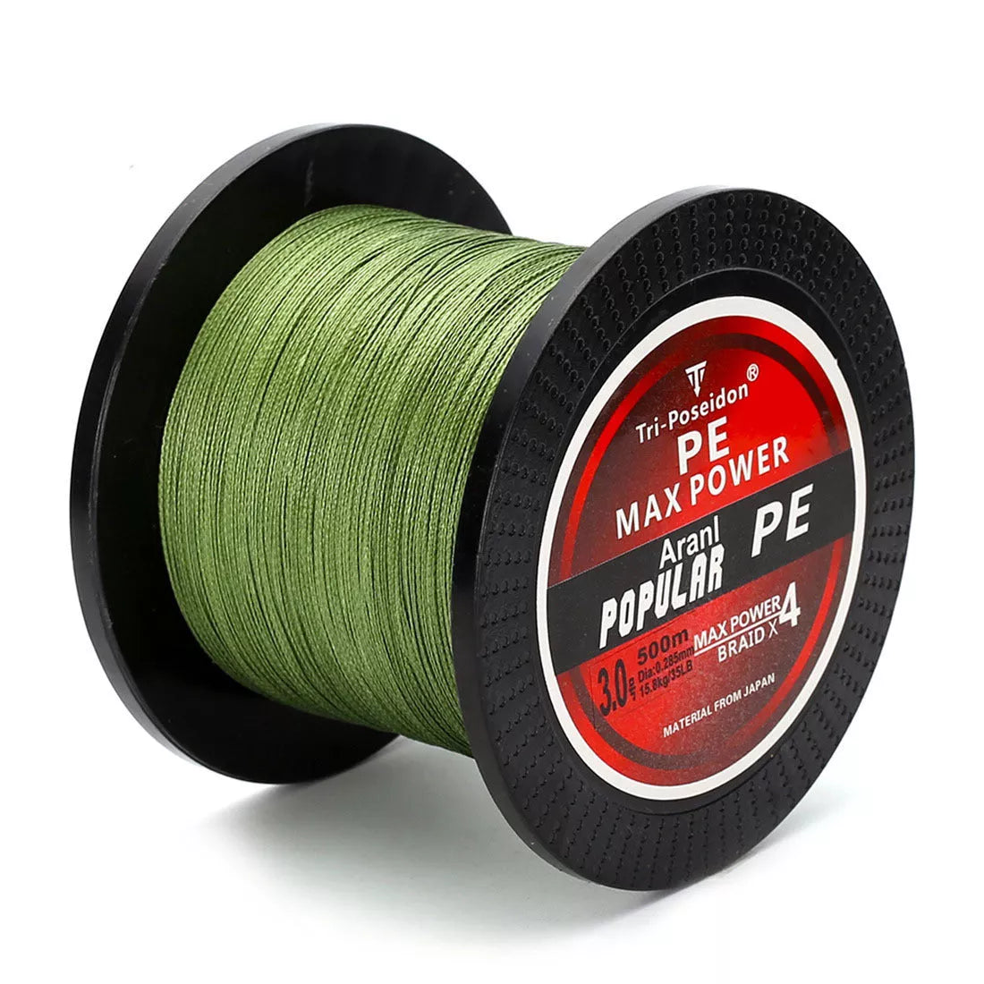 4Braided Fishing PE Line 300M with Strong Pull Horse design for superior strength