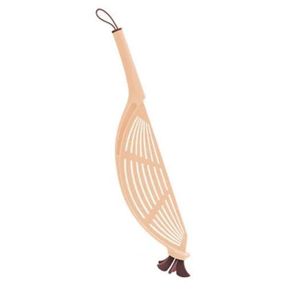 Multifunctional household colander in pink, beige, light blue, and navy blue for efficient draining and stirring