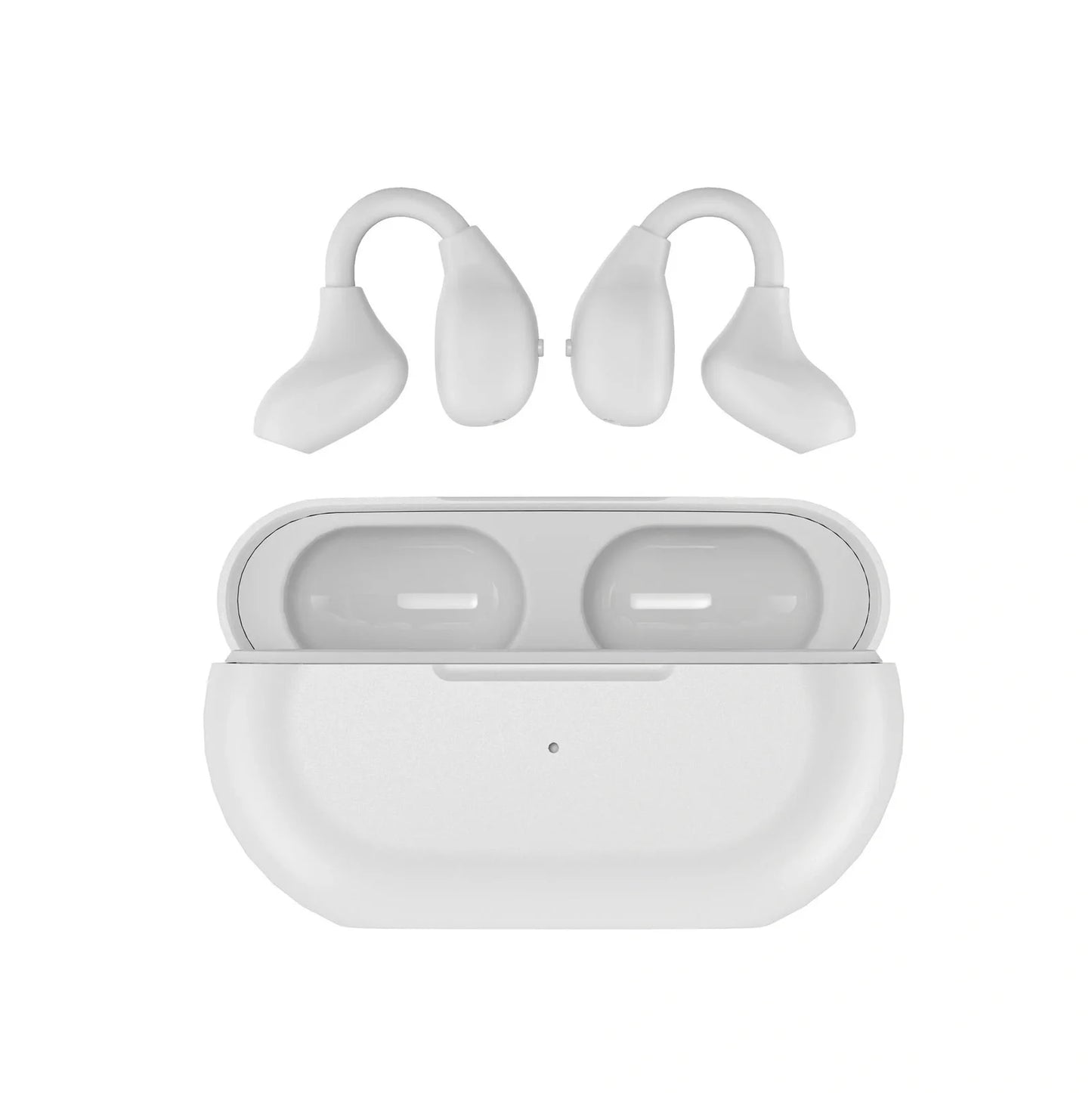 Wireless Bluetooth sports headset with clip ear design in multiple colours