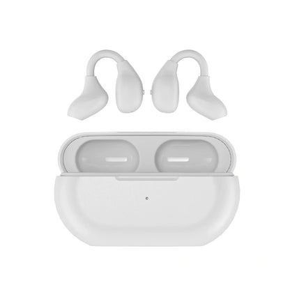 Wireless Bluetooth sports headset with clip ear design in multiple colours