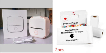 Portable Thermal Label Printer with Bluetooth Connectivity for Home, Office, and Small Business Organization