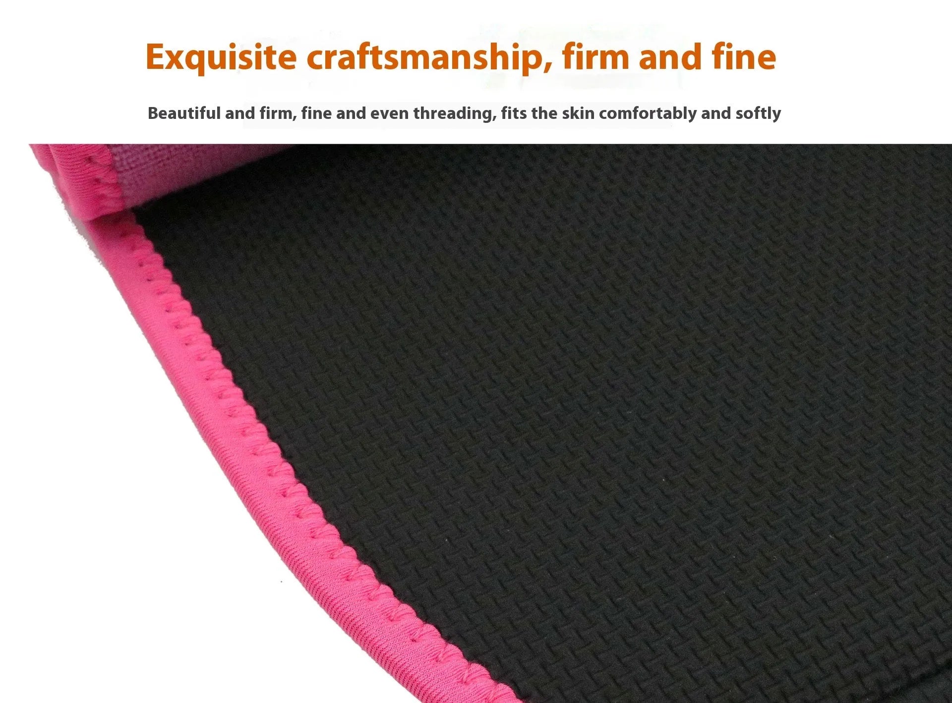 Neoprene lumbar support belt for running and fitness waist protection in adjustable design