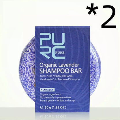 Purc Hand-Extracted Soap bar with natural ingredients for anti-dandruff and oil control