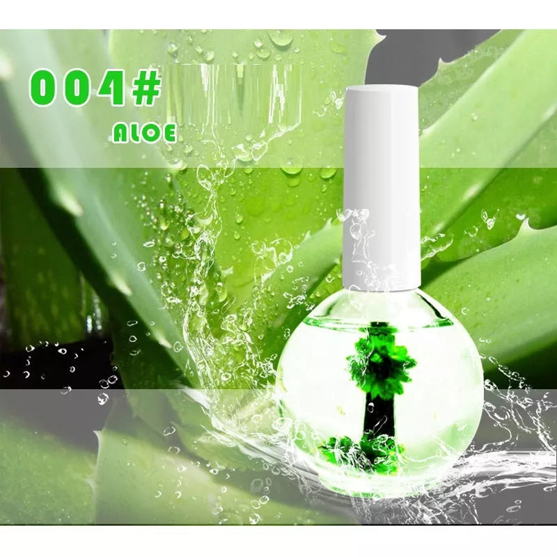 Dried Flower Nail Treatment Oil in 15ml bottle with natural ingredients for nail care