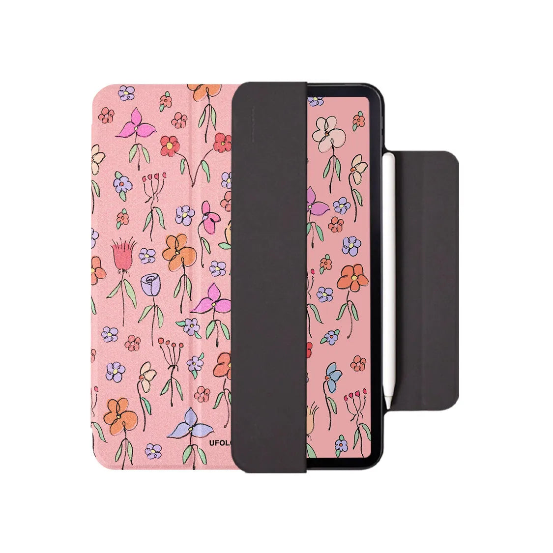 Magnetic suction flat shell protective sleeve for iPad Air 4 and iPad Air 5 tablets