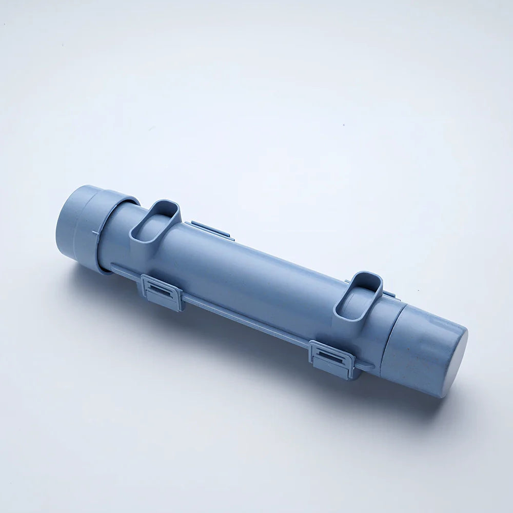 Manual sushi maker tool creating 2.5cm diameter rolls with food-grade plastic construction