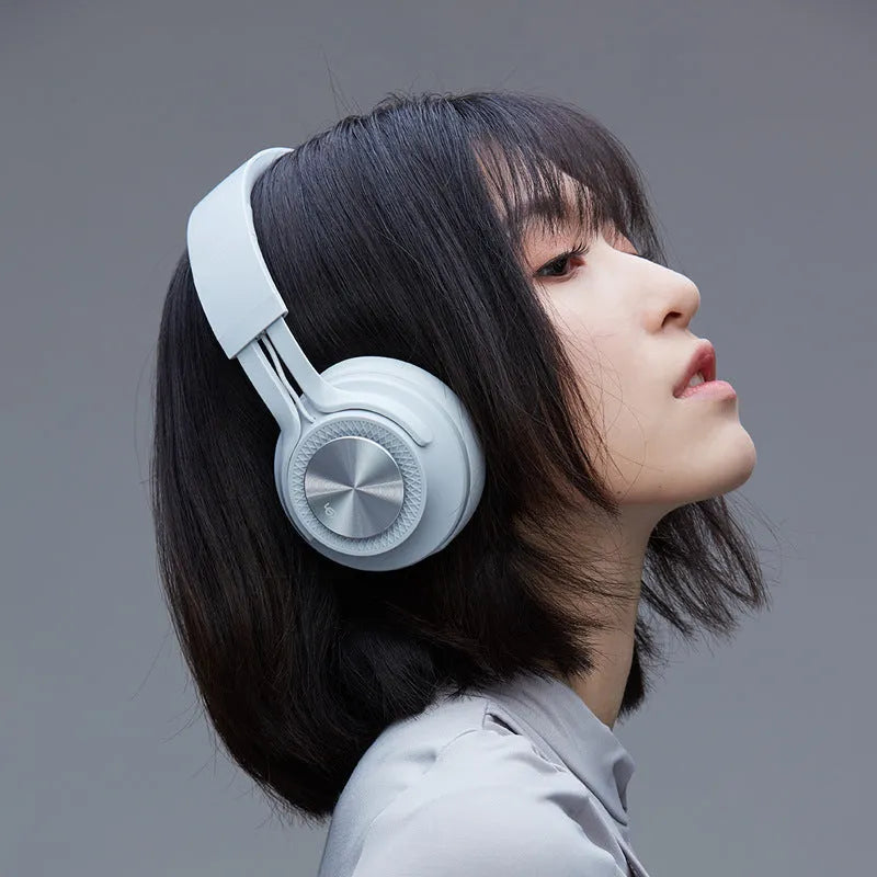 Sports wireless Bluetooth headset showing four colour options with power display and call functionality
