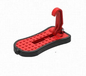 Adjustable pedal accessory made of aluminum alloy for automatic transmission vehicles, available in various colors like silver, black, red, and green