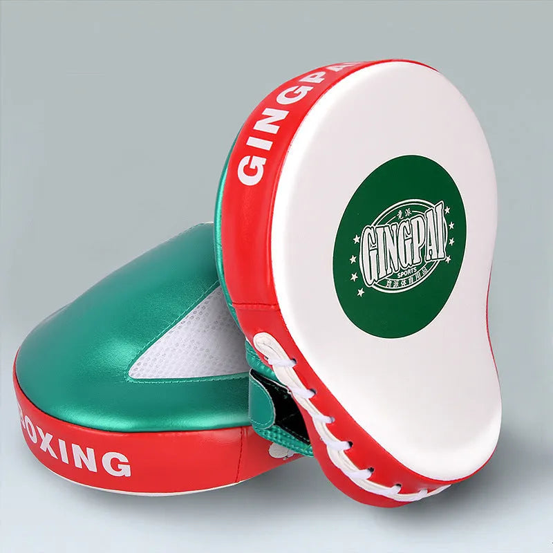 Vertical gold or green PU baffle target for boxing and Sanda training at home