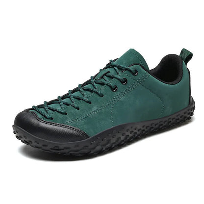 Large size German training shoes with wide toe, mesh upper, flat heel, and rubber sole in black, beige, green, or pink