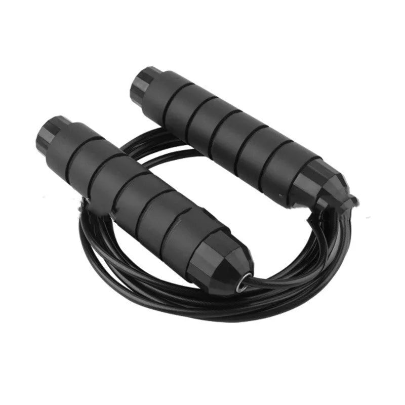 Student Sports Wire Skipping Rope in blue, black, red, and green colors