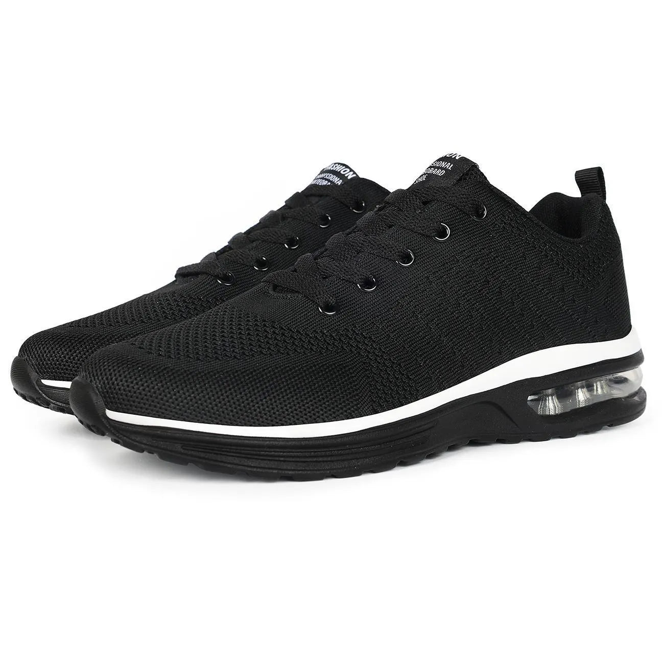 Casual Flyknit running shoes with mesh uppers and PU sole in various colours
